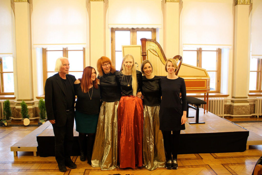 Festival ISCM 04.05.2019 Teaduste Akadeemia saalis heliloojate Pekka Jalkaneni, Margareta Ferek- Petrici ja Maria Kõrvitsaga.